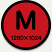M:1280×1024
